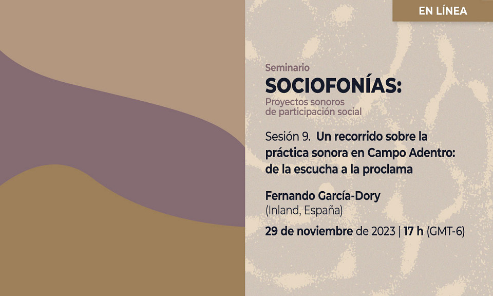 Evento 202311 - Sociofonías - proyectos sonoros de participación social